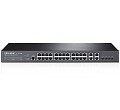 Switch zarz�dzalny, 24x 10/1000 RJ-45, 4x 10/1000 RJ-45, 2 sloty SFP / RJ-45, 19" (TP-Link TL-SL5428E)