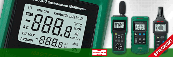 Nowe mierniki firmy MASTECH