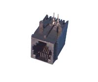 Z��cze �e�skie 5764-011 6p4c, k�towe, wysoko�� 16,00 mm, czarne 