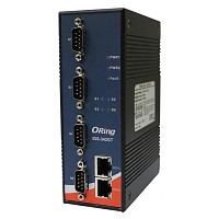 Switch zarz�dzalny, 24x 10/100 RJ-45 + 2 sloty SFP / RJ-45, O-Ring <10ms, 1U 19" (ORing IES-3242GC)