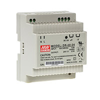 Zasilacz  60W 24VDC, DIN TS35 (Mean Well DR-60-24) 