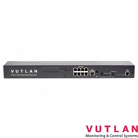 Vutlan VT825t, Kontroler IP 19" 1U; 8x analog; 16x styki bezpotencjaowe; 1x CAN 
