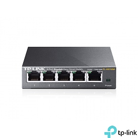 TP-Link TL-SG105E, Switch gigabitowy, niezarzdzalny, 5x 1Gb RJ-45, desktop