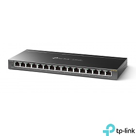 TP-Link TL-SG116E, Switch niezarzdzalny, 16x 10/100/1000 RJ-45, desktop