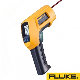 Pirometr FLUKE 568 z termometrem i wskanikiem laserowym, pami 99 pomiarw, interfejs PC, -40 do 800 st. C