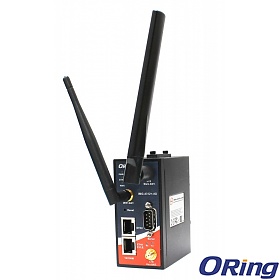 ORing IMG-4312-4G, Bezprzewodowy przemysowy router 4G LTE, 2x 10/100 RJ-45 (LAN) + 1x 802.11b/g/n (WLAN) + 1x RS-232/422/485