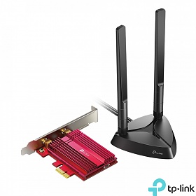TP-Link Archer TX3000E, Dwupasmowa bezprzewodowa karta sieciowa PCI-Express AX3000, standard AX, 3000Mbps, Wi-Fi 6, Bluetooth 5.0