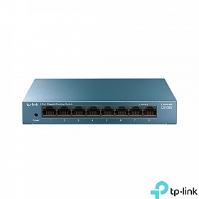 TP-Link LS108G, Switch niezarzdzalny, 8x 10/100/1000 RJ-45, desktop