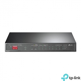 TP-Link TL-SG1210MP, Switch niezarzdzalny, 9x 10/100/1000 RJ-45, 1x slot SFP, PoE+, desktop