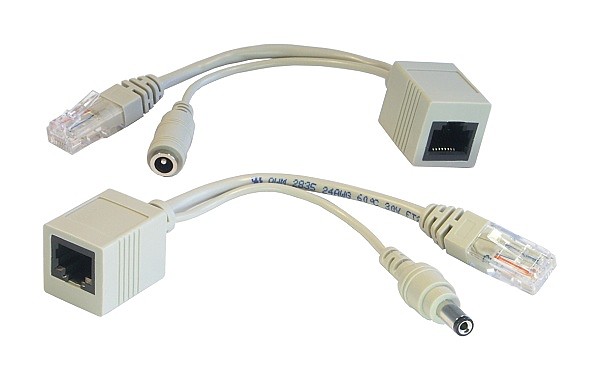 Adapter Power over Ethernet (injector + splitter) 