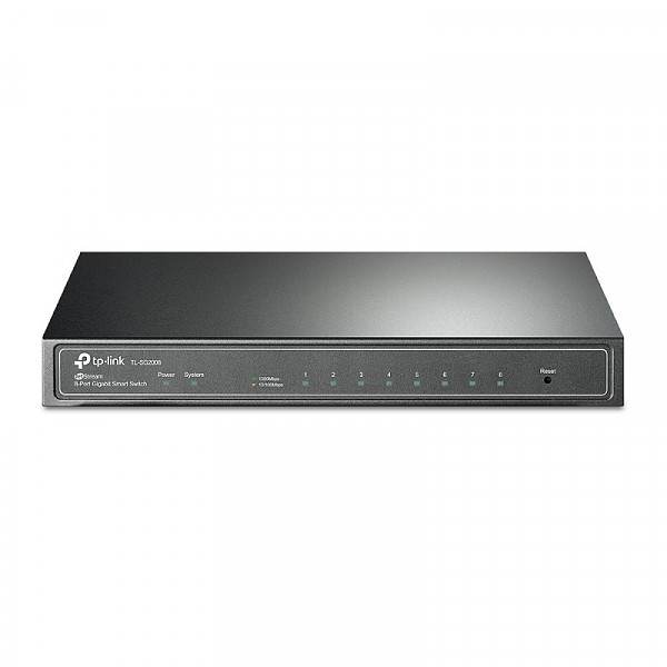 Switch inteligentny, 8x 10/100/1000 RJ-45, desktop (TP-Link TL-SG2008) 