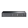 Switch niezarządzalny, 16x 10/100/1000 RJ-45, 11,6" z uchwytami na 19" (TP-Link LS1016G)