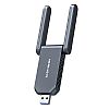Trzypasmowa bezprzewodowa karta sieciowa USB BE6500, standard BE, 6500Mbps, Wi-Fi 7 (TP-Link Mercusys MA37BEH)