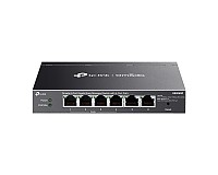 Switch inteligentny, 6x 10/100/1000 RJ-45, PoE+, desktop (TP-Link ES206GP)