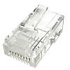 Złącze męskie WM8p8c (RJ-45), kat. 5e, na przewód okrągły, drut