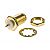 Gniazdo SMA RP (Reverse Pin), do obudowy, lutowane, 11,60 mm od podstawy