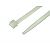 Opaski kablowe, 2,5x160mm, kolor naturalny, 100szt