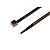 Opaski kablowe odporne na UV, 3,6x140mm, czarne, 100szt