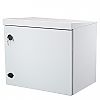 Szafa rack 12U, zewnętrzna, IP65, 19", 430mm gł., drzwi metalowe