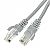 Patchcord UTP-K6; 0,5 m; szary