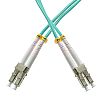 Patchcord LC/UPC-LC/UPC, MM, 50/125, dupleks, włókno OM3, 0,5 m