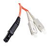 Patchcord MTRJ(F)-SC/UPC, MM, 62,5/125, dupleks, włókno OM1, 3m