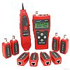 Tester okablowania LCD, RJ-45, RJ-11, BNC z szukaczem par i zestawem terminatorw (NOYAFA NF-388)