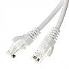 Patchcord UTP-K5e; 0,5 m; biay