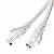 Patchcord UTP-K5e; 3,0 m; biay