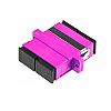 Adapter światłowodowy SC/UPC duplex, OM4, wielomodowy