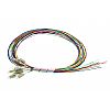 Zestaw 12x pigtail LC/UPC, MM, 50/125, 0,9mm, włókno OM4, 2m