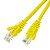 Patchcord UTP-K6, 20m, żółty