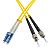 Patchcord światłowodowy jednomodowy LC/UPC-ST/UPC, 9/125, dupleks, włókno G652D,  długość 10m