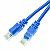 Patchcord UTP-K5e; 5,0 m; niebieski