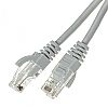 Patchcord UTP-K5e; 1,5 m; szary