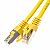 Patchcord S/FTP kat.6A, 5,0m, żółty
