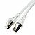 Patchcord FTP-K6, 10m, biały