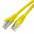 Patchcord FTP-K6, 7m, żółty