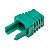 Osłonka wtyku RJ-45 (8p8c), zielona, wewnętrzna