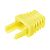 Osłonka wtyku RJ-45 (8p8c), żółta, wewnętrzna