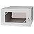 Szafa rack 4U, wisząca, 19", 350mm gł., drzwi szklane, do montażu