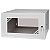 Szafa rack 6U, wisząca, 19", 450mm dł., drzwi szklane, do montażu