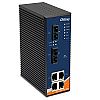 IES-2042FX-MM-SC, Switch przemysłowy inteligentny, DIN, 4x 10/100 RJ-45 + 2x 100 MM SC, O-Ring <10ms 