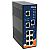 IES-3080, Switch przemysłowy zarządzalny, DIN, 8x 10/100 RJ-45, O/Open-Ring <10ms 