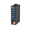 Switch niezarządzalny, 4x 100/1G/2.5G RJ-45 PoE + 2x1000/10G SFP+ (ORing IDGPS-C1042GP+-BT)