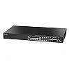 Switch zarządzalny,  24x 10/100/1000 RJ-45, 4 zintegrowane porty 1G SFP, 19" (Edge-corE ECS2100-28PP)