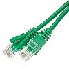 Patchcord UTP, kat6, 1,0m, zielony, LSOH/LSZH
