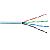 Kabel UTP, skrętka, kat5E, wewnętrzny, szary, LSOH/LSZH, 4x2x24 AWG, 305m, drut