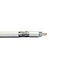 Przewód koncentryczny Wave Cables RG6 Cu, biały, powłoka LSOH, 100m