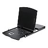 Konsola KVM LCD, 17", 8-portowy KVM, 1U, rack, pojedyncza szyna (Wave KVM)